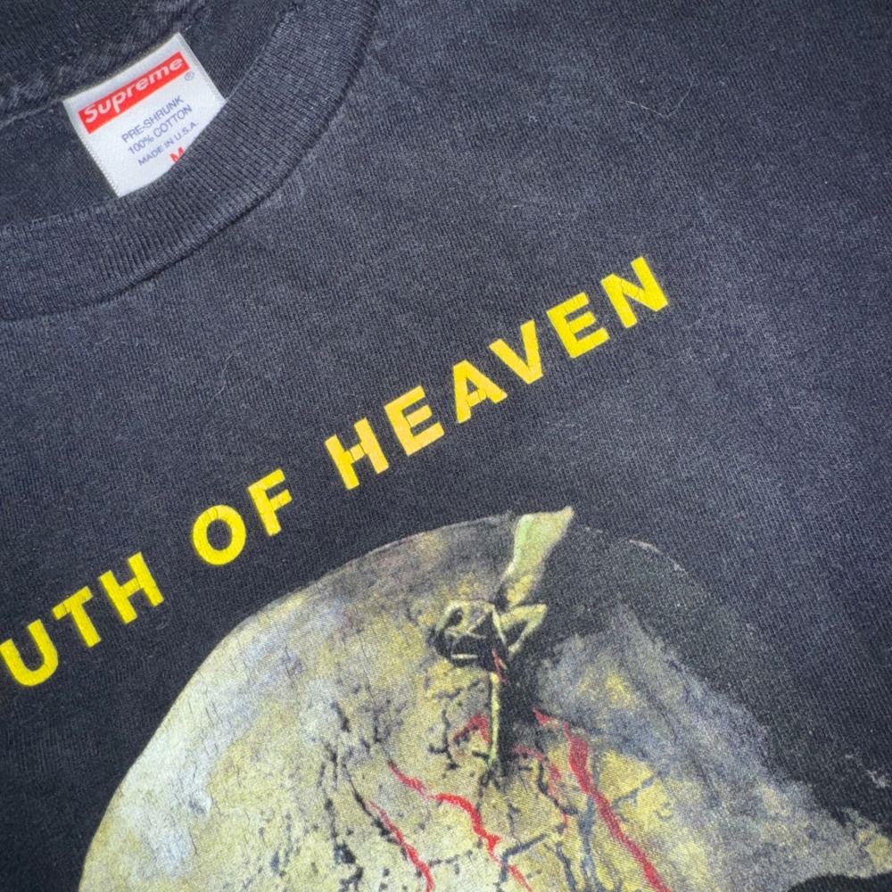 Supreme x Slayer South of Heaven Cut Off Crop Top Medium Custom Grunge